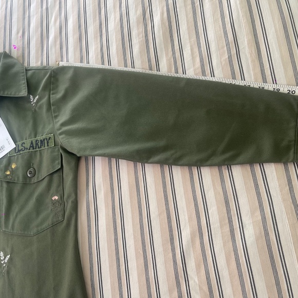 NWT! AG Jeans Women's Embroidered Field Jacket XS/S Petite 1of a Kind! - Picture 8 of 8